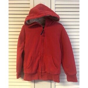 Mini boden size 4/5 plush lined zip up hoodie jacket